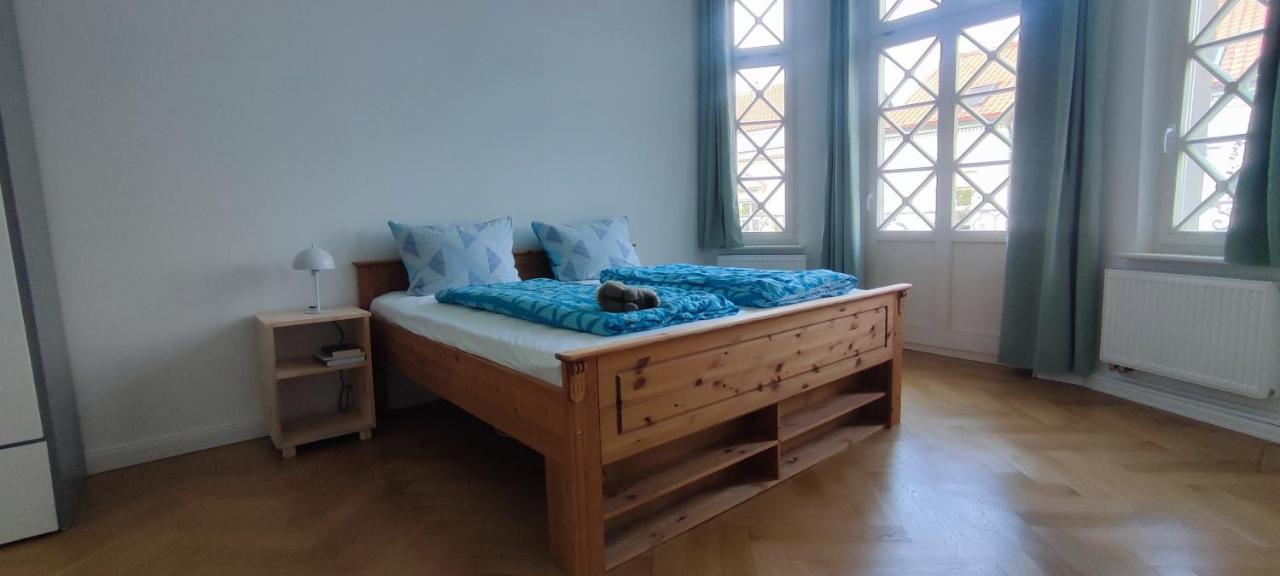 Schoene Ferienwohnung Mit Zwei Schlafzimmern Quedlinburg Dış mekan fotoğraf